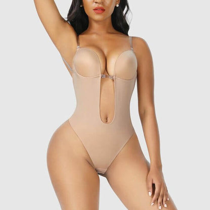 SilhouetteX™ Rückenfreies Form-Bodysuit – Glatter Support & Stil