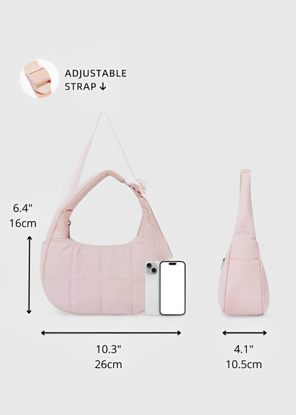 Veloura™ Quilted Mini Bag – Lightweight Style, Everyday Versatility