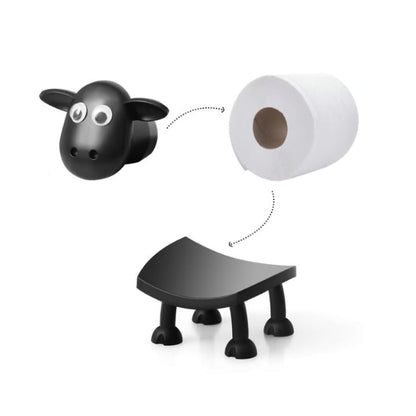 SheepiRoll™ – Sheep-Shaped Toilet Paper Holder 1+1 FREE