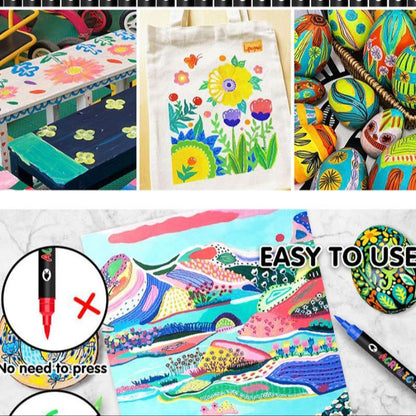 Acryl-Malstifte – Entfesseln Sie kühne, lebendige Kreationen mit jedem Strich