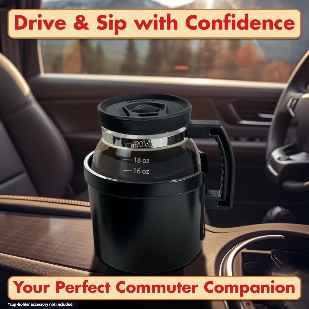 BrewEra™ Retro Glas Kaffeetasse