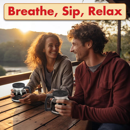 BrewEra™ Retro Glas Kaffeetasse