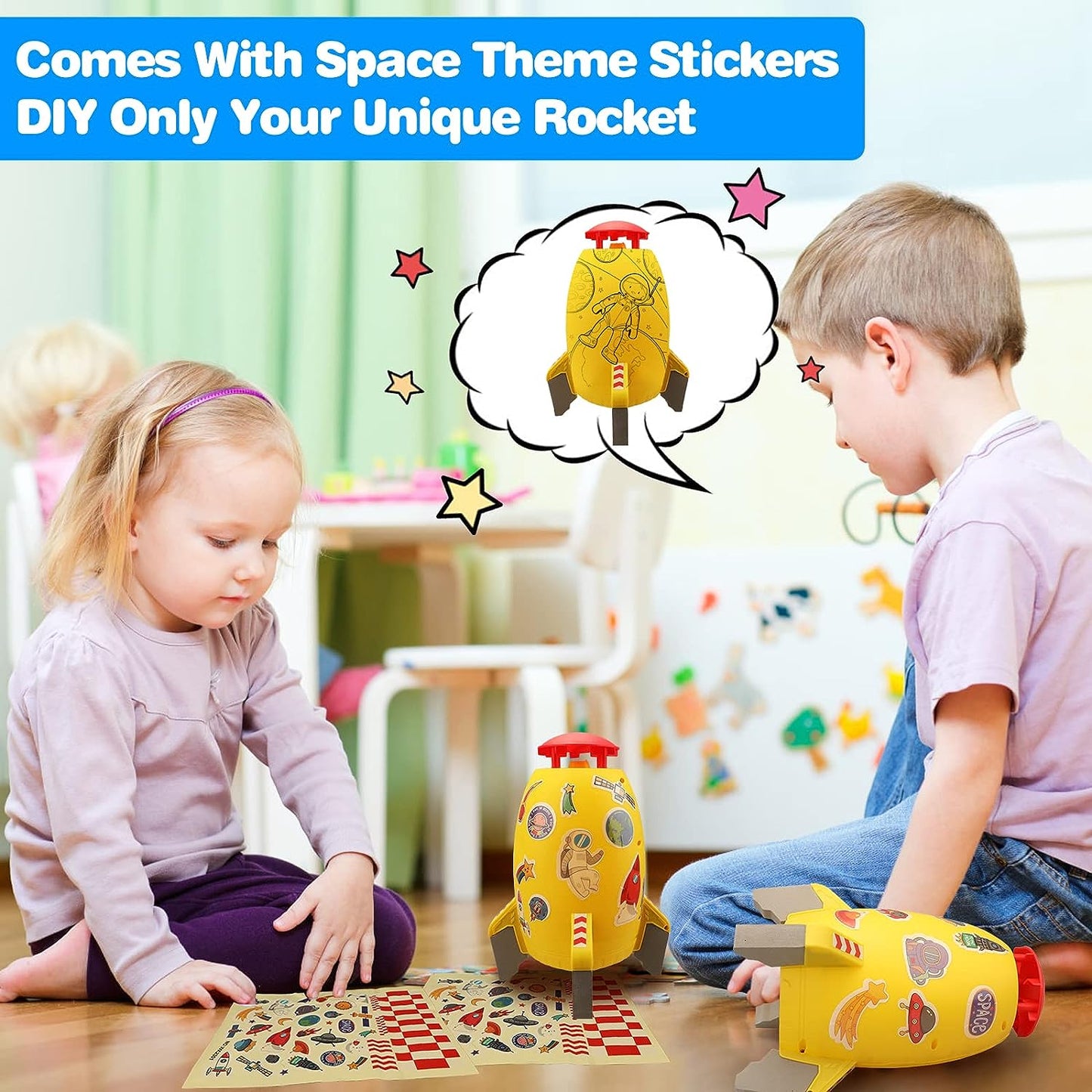 AquaRocket™ – Wasserbetriebener Spaß für Kinder