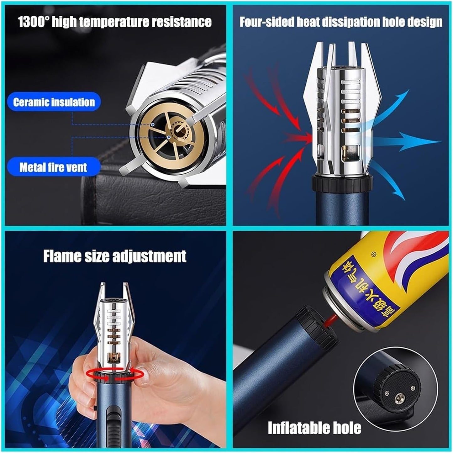 FlameSaber™ – Sturmgeschütztes Laserschwert-Feuerzeug