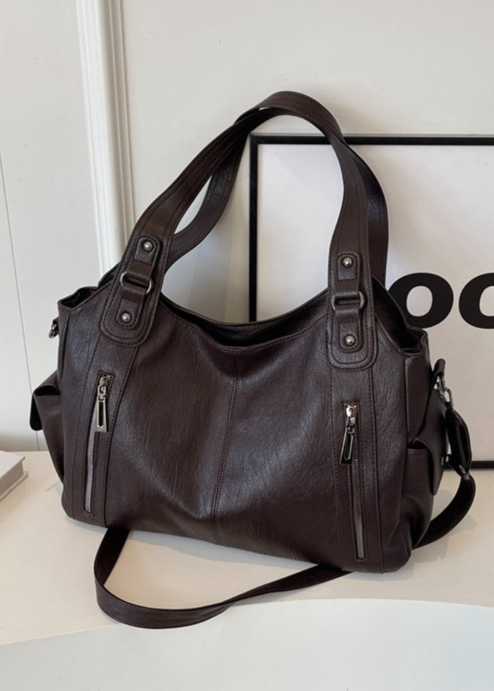 Avera™ – Soft Leather Shoulder Bag