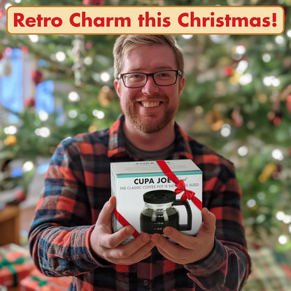 BrewEra™ Retro Glas Kaffeetasse