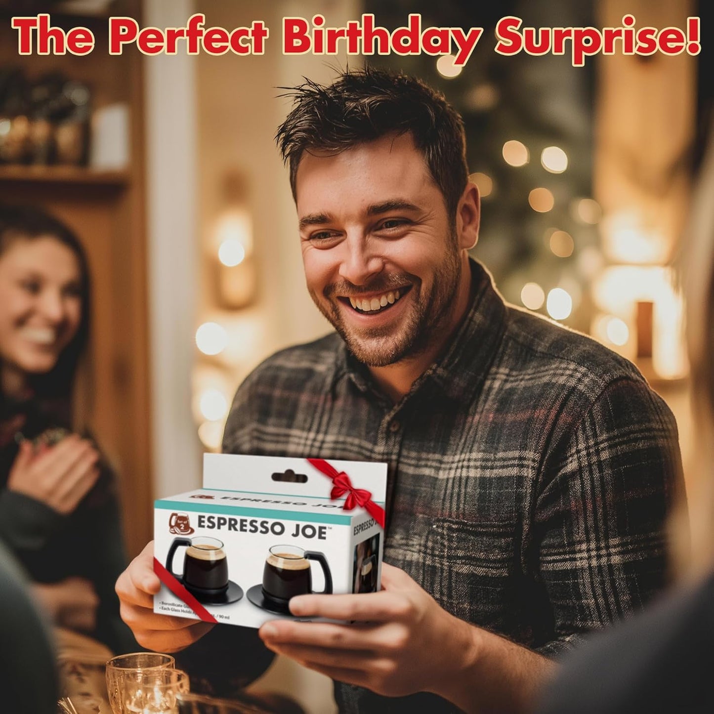 BrewEra™ Retro Glas Kaffeetasse