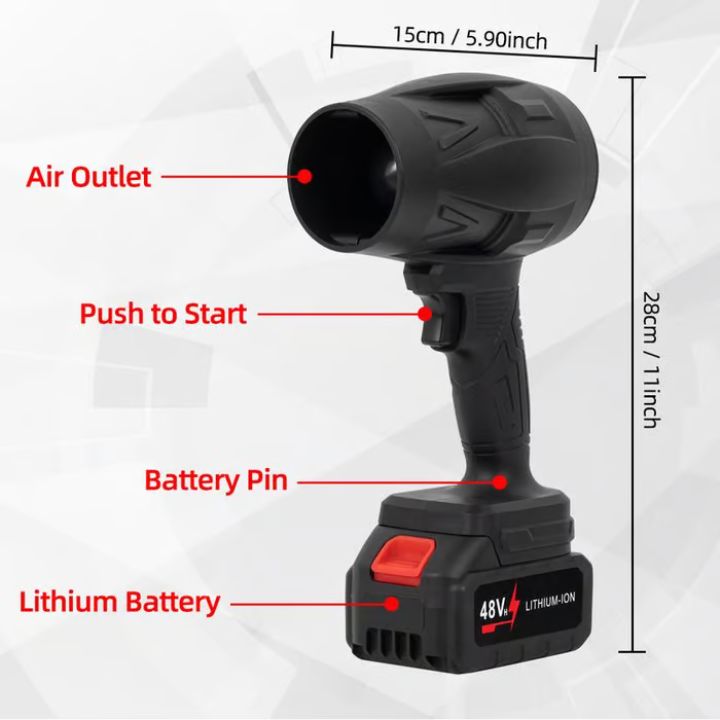 AirBlast™ – Kabelloser Luftgebläse
