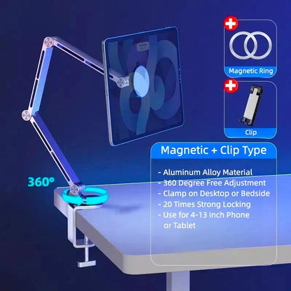 AlloyMate™ – Adjustable Aluminum Tablet & Phone Stand