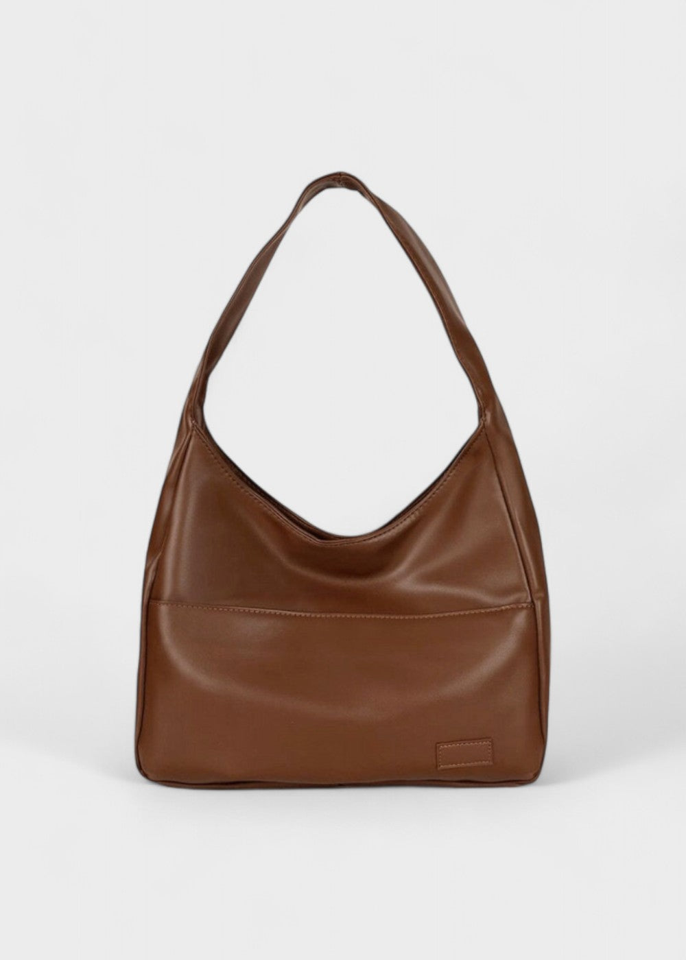 Aveline™ Vegan Leather Shoulder Bag – Spacious, Light & Chic
