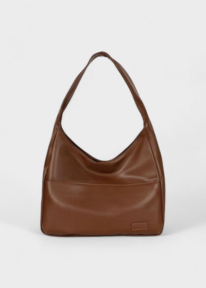Aveline™ Vegan Leather Shoulder Bag – Spacious, Light & Chic