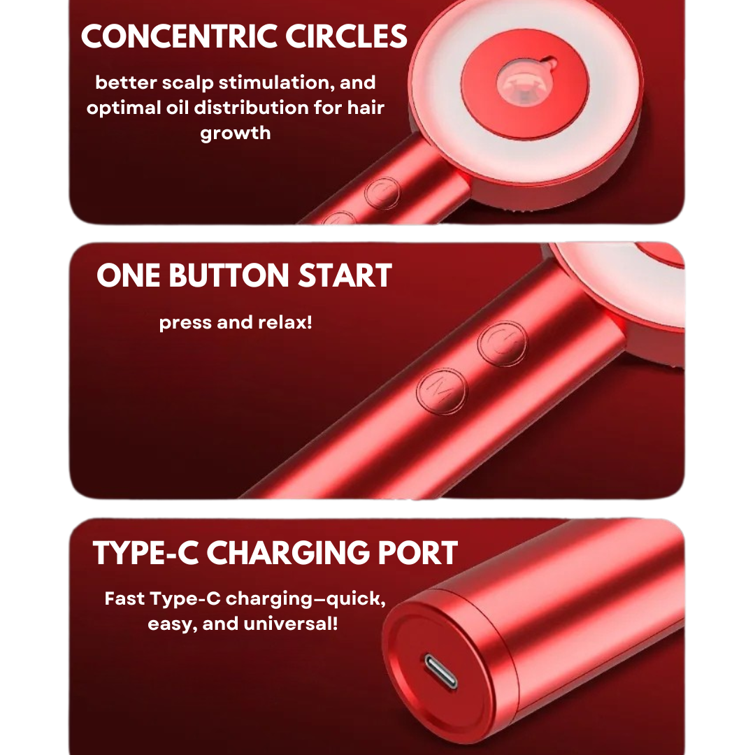 RelaxComb™ – Electric Scalp Massage Comb