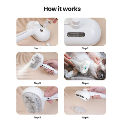 Pawlish™ – Pet Grooming Brush for a Healthy, Happy Coat