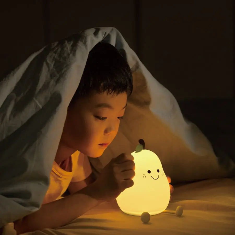 Soft Silicone Night Light – USB Rechargeable & Kid-Friendly