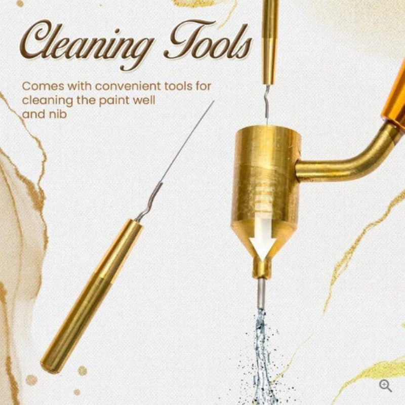 FlowScript™ Kalligraphie-Trainingsstift – Beherrsche flüssige, elegante Striche