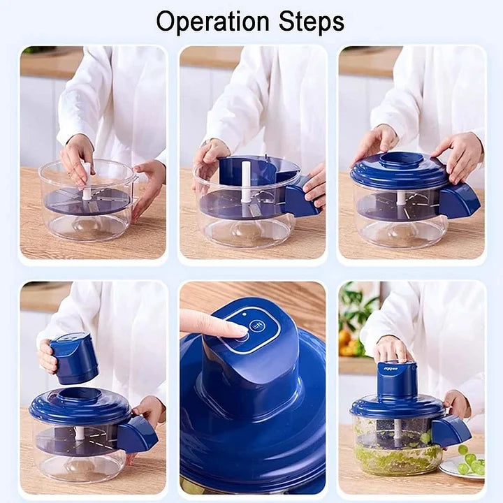 PeelMate™ – Electric Rechargeable Fruit & Veggie Peeler