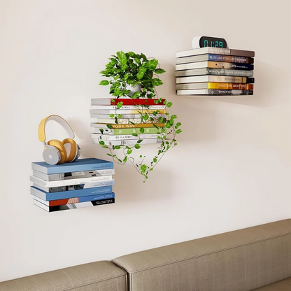 FloatShelf™ – Das unsichtbare Bücherregal für einen modernen, schwebenden Look