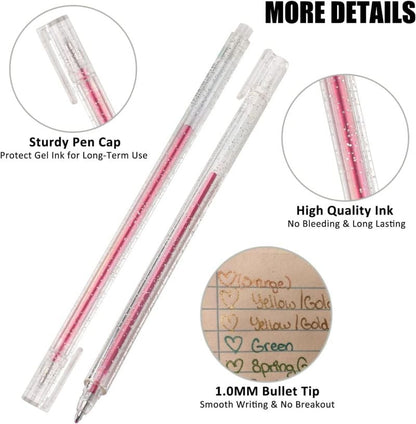 LumiGlide™ – Glitter Gel Pen Collection
