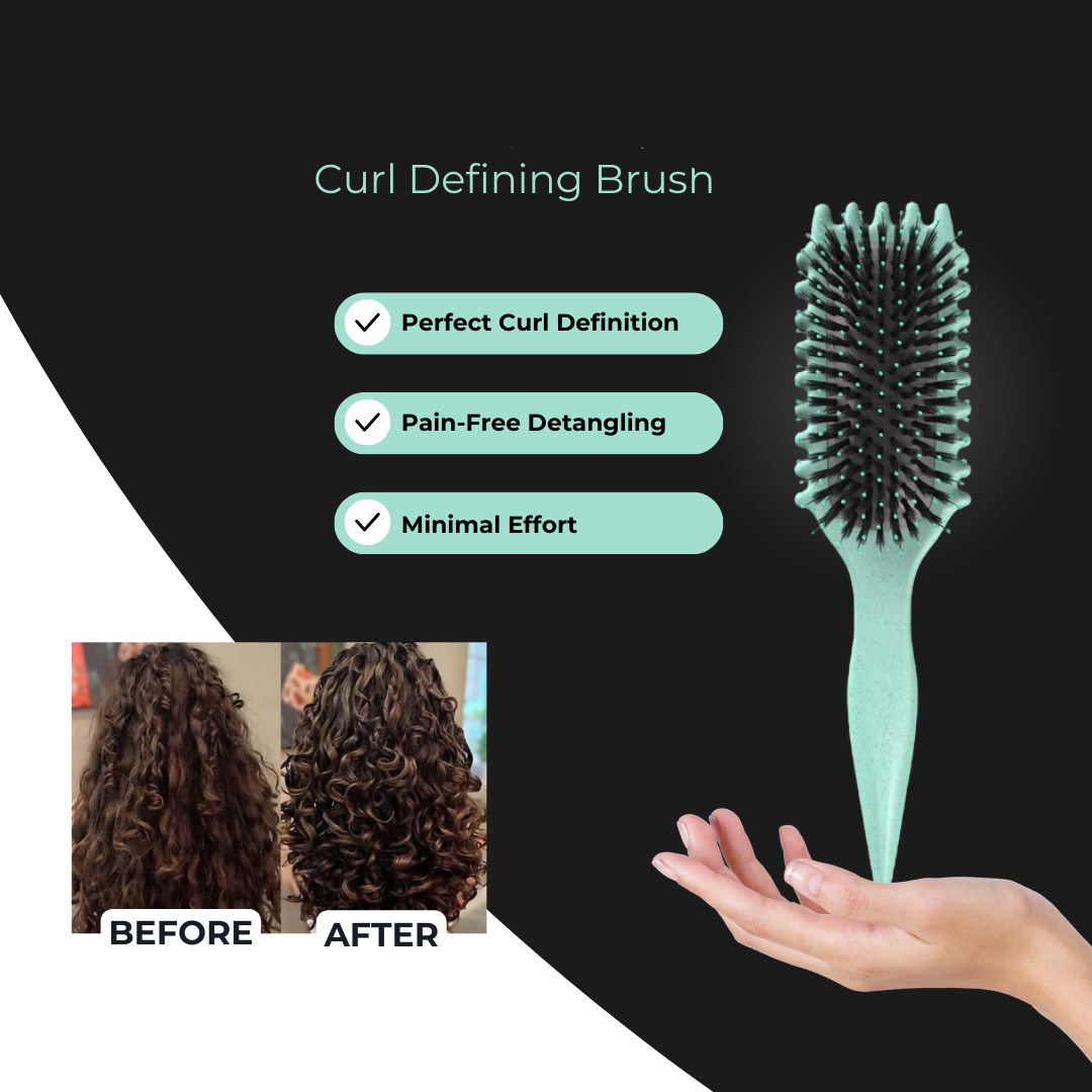 CurlPerfect™ Hair Brush – Defined Curls, No Frizz