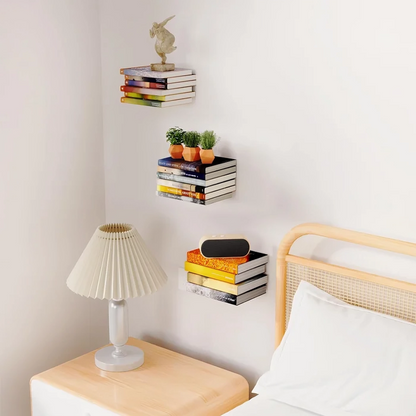 FloatShelf™ – Das unsichtbare Bücherregal für einen modernen, schwebenden Look