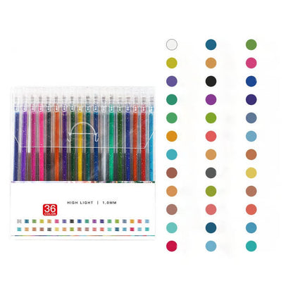 LumiGlide™ – Glitter Gel Pen Collection