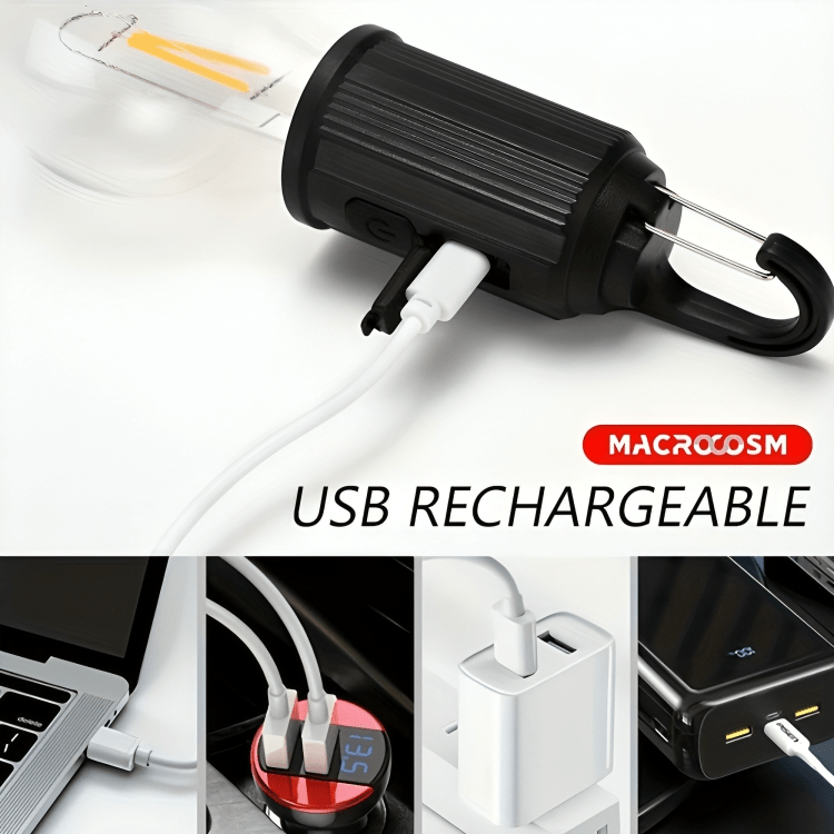 GlowTrail™ – Kabellose LED-Abenteuerlampe