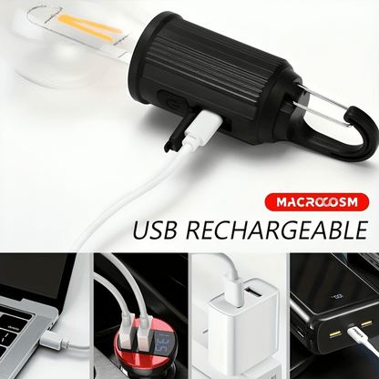 GlowTrail™ – Kabellose LED-Abenteuerlampe