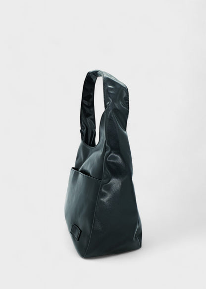 Aveline™ Vegan Leather Shoulder Bag – Spacious, Light & Chic