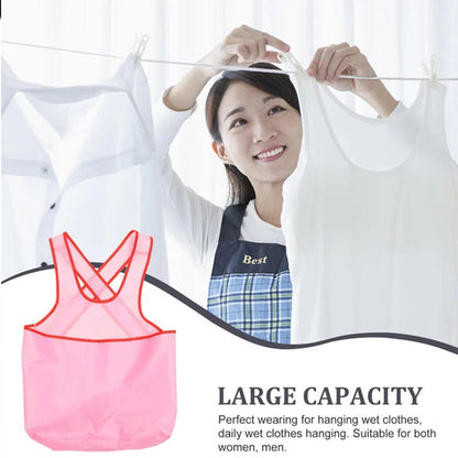 LaundryMate™ – Convertible Apron & Laundry Bag