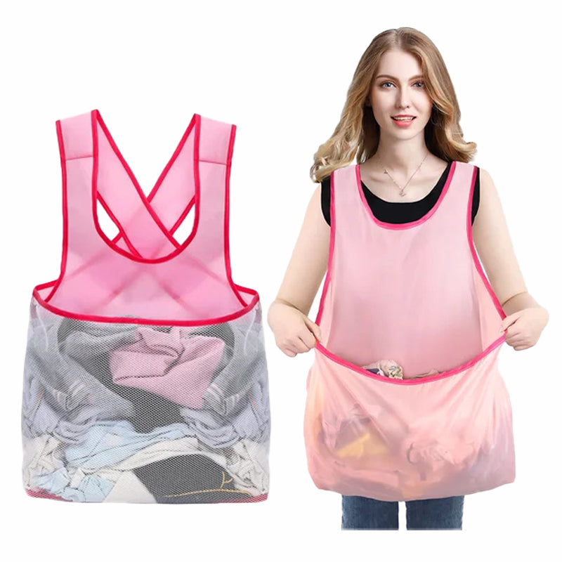 LaundryMate™ – Convertible Apron & Laundry Bag
